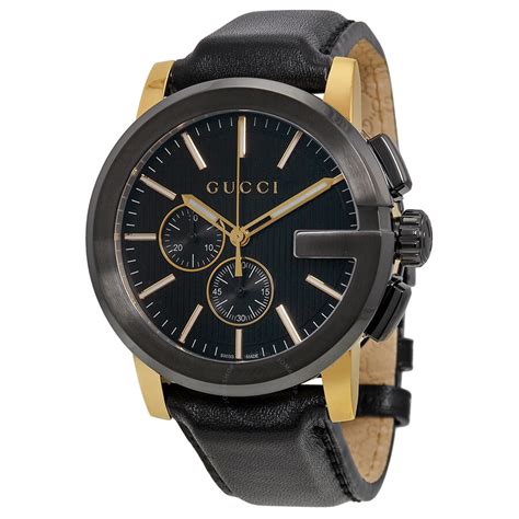 gucci watch for men black.